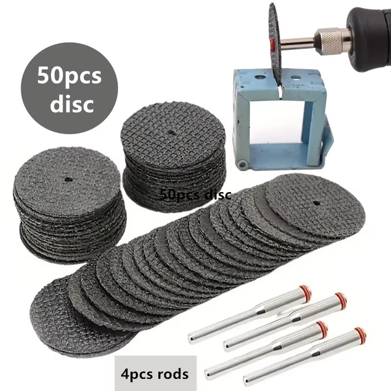 Cordless Rotary Tool Kit Accessories - 50 Buah Cakram Pemotong Diperkuat Fiberglass