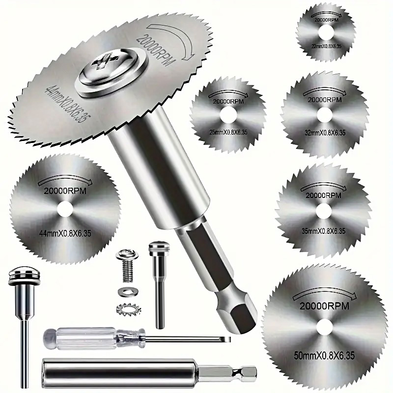 Cordless Rotary Tool Kit Accessories - Pisau Gergaji Baja Kecepatan Tinggi 10