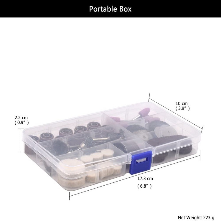 Kit alat poles putar untuk bor - Cordless Rotary Tool Kit Accessories ulasan dan harga