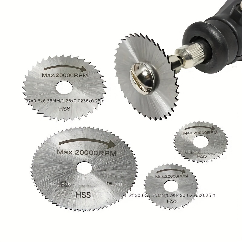 6 Buah Pisau Gergaji Bundar Mi - Cordless Rotary Tool Kit Accessories ulasan dan harga