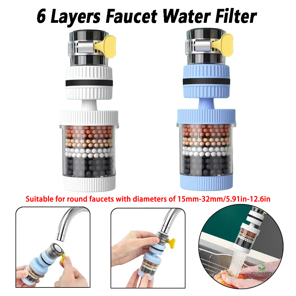 Filter Air Keran 6 Lapis Keran - Plumbing ulasan dan harga